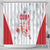 Custom Cuba Basketball Shower Curtain Sporty Style