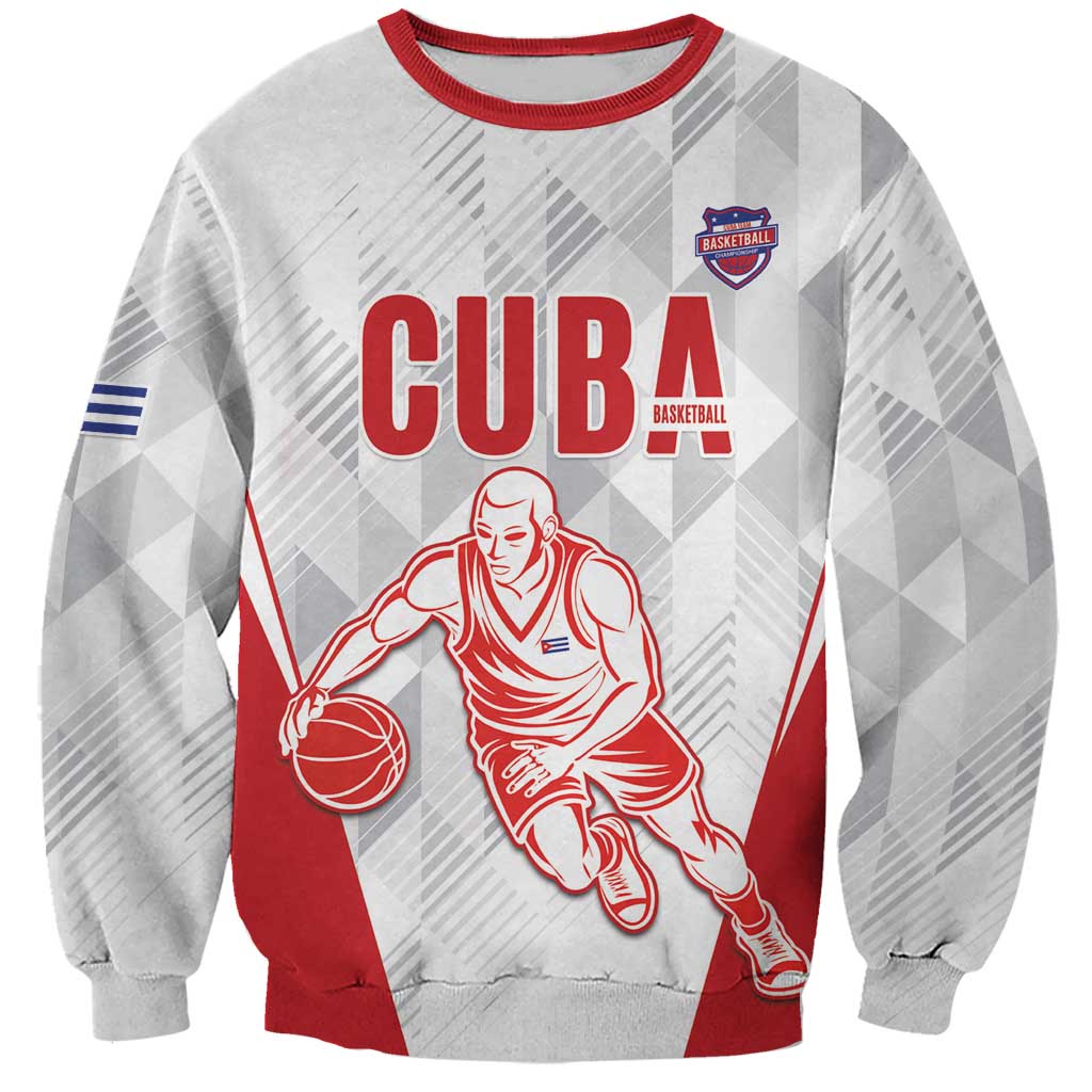 Custom Cuba Basketball Sweatshirt Sporty Style