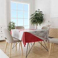 Custom Cuba Basketball Tablecloth Sporty Style