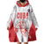 Custom Cuba Basketball Wearable Blanket Hoodie Sporty Style