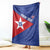 Custom Cuba Basketball Blanket Flag Style