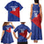 Custom Cuba Basketball Family Matching Tank Maxi Dress and Hawaiian Shirt Flag Style