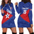 Custom Cuba Basketball Hoodie Dress Flag Style