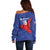 Custom Cuba Basketball Off Shoulder Sweater Flag Style