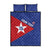 Custom Cuba Basketball Quilt Bed Set Flag Style