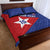 Custom Cuba Basketball Quilt Bed Set Flag Style