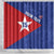 Custom Cuba Basketball Shower Curtain Flag Style