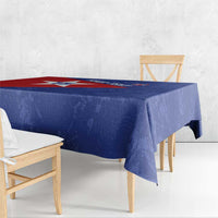Custom Cuba Basketball Tablecloth Flag Style