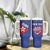 Custom Cuba Basketball Tumbler With Handle Flag Style