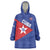 Custom Cuba Basketball Wearable Blanket Hoodie Flag Style