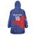 Custom Cuba Basketball Wearable Blanket Hoodie Flag Style