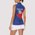 Custom Cuba Basketball Women Sleeveless Polo Shirt Flag Style