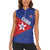 Custom Cuba Basketball Women Sleeveless Polo Shirt Flag Style