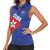 Custom Cuba Basketball Women Sleeveless Polo Shirt Flag Style