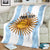 Custom Argentina Basketball Blanket Go El Alma Argentina