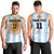 Custom Argentina Basketball Men Tank Top Go El Alma Argentina