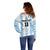 Custom Argentina Basketball Off Shoulder Sweater Go El Alma Argentina