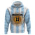 Custom Argentina Basketball Zip Hoodie Go El Alma Argentina