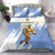 Uruguay Basketball Bedding Set Come On Charruas