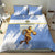 Uruguay Basketball Bedding Set Come On Charruas