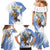 Custom Uruguay Basketball Family Matching Mermaid Dress and Hawaiian Shirt Come On Charruas