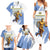 Custom Uruguay Basketball Family Matching Summer Maxi Dress and Hawaiian Shirt Come On Charruas