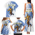 Custom Uruguay Basketball Family Matching Tank Maxi Dress and Hawaiian Shirt Come On Charruas