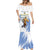 Custom Uruguay Basketball Mermaid Dress Come On Charruas