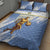 Uruguay Basketball Quilt Bed Set Come On Charruas