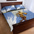 Uruguay Basketball Quilt Bed Set Come On Charruas