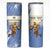 Custom Uruguay Basketball Skinny Tumbler Come On Charruas