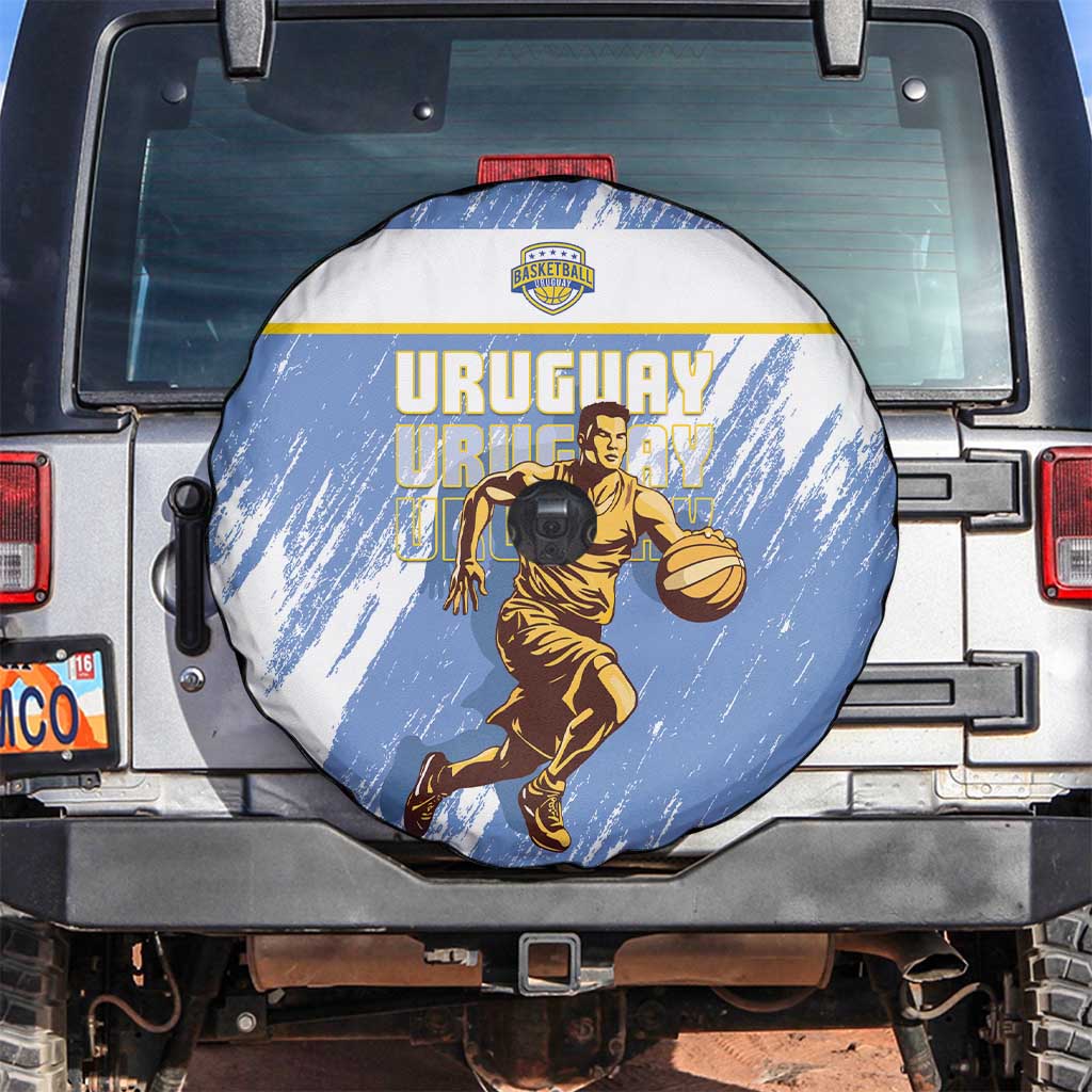 Uruguay Basketball Spare Tire Cover Come On Charruas