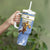 Custom Uruguay Basketball Tumbler With Handle Come On Charruas