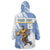 Custom Uruguay Basketball Wearable Blanket Hoodie Come On Charruas