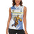 Custom Uruguay Basketball Women Sleeveless Polo Shirt Come On Charruas