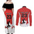 Custom Canada Basketball Couples Matching Off Shoulder Maxi Dress and Long Sleeve Button Shirt Go Champions Team Canada