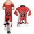 Custom Canada Basketball Couples Matching Summer Maxi Dress and Hawaiian Shirt Go Champions Team Canada