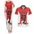 Custom Canada Basketball Couples Matching Tank Maxi Dress and Hawaiian Shirt Go Champions Team Canada