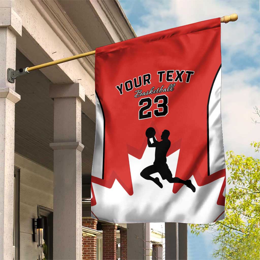 Custom Canada Basketball Garden Flag Go Champions Team Canada