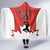 Custom Canada Basketball Hooded Blanket Go Champions Team Canada