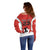 Custom Canada Basketball Off Shoulder Sweater Go Champions Team Canada