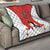 Custom Canada Basketball Quilt Go Champions Team Canada