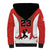 Custom Canada Basketball Sherpa Hoodie Go Champions Team Canada