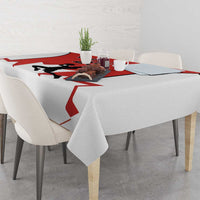 Custom Canada Basketball Tablecloth Go Champions Team Canada