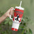 Custom Canada Basketball Tumbler With Handle Go Champions Team Canada