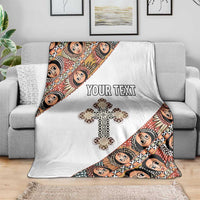 Personalized Ethiopian Orthodox Church Angel Blanket