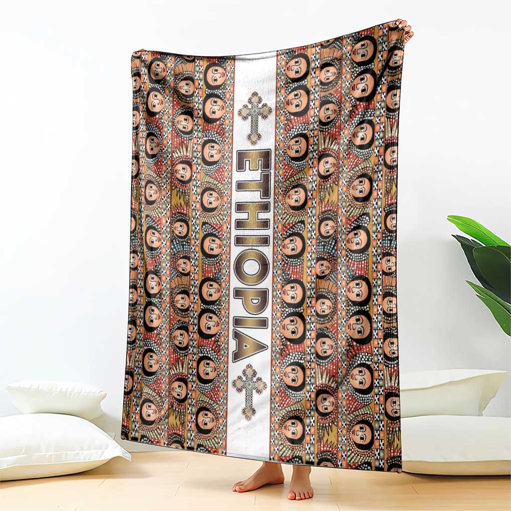 Ethiopian Tewahedo Angel Orthodox Blanket