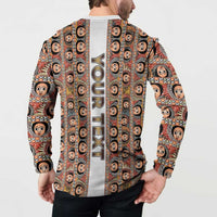 Personalized  Ethiopian Tewahedo Angel Orthodox Button Sweatshirt
