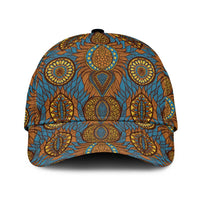 Tribal Earth African Ankara Pattern Classic Cap