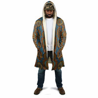 Tribal Earth African Ankara Pattern Cloak